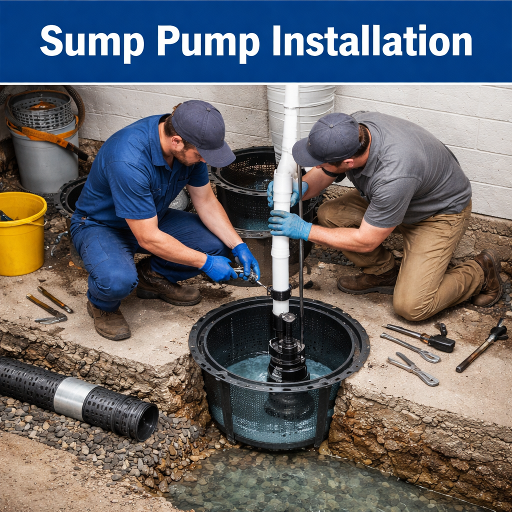 sump pump installation service